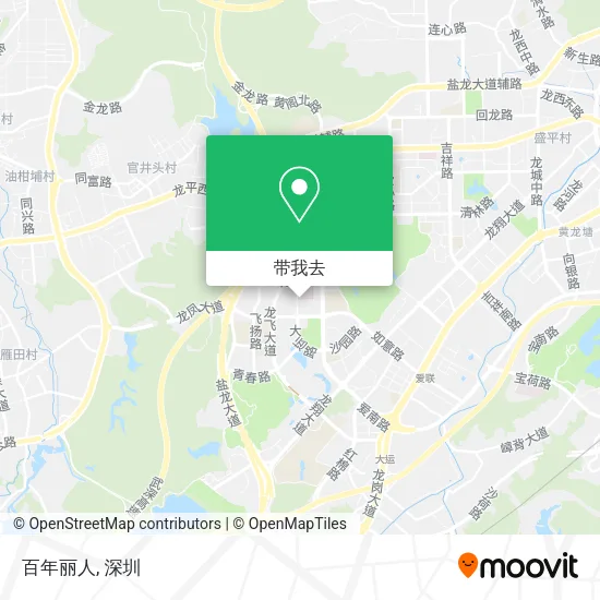 百年丽人地图