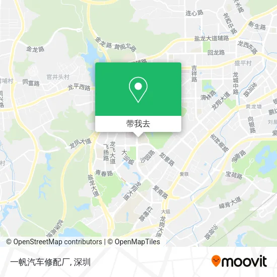 一帆汽车修配厂地图
