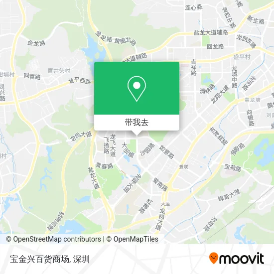 宝金兴百货商场地图