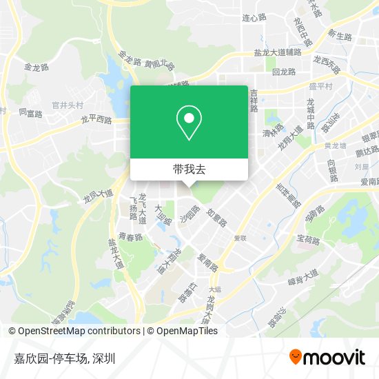 嘉欣园-停车场地图