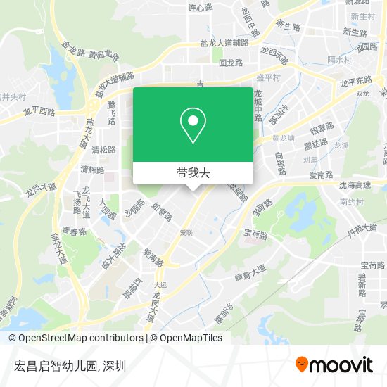 宏昌启智幼儿园地图