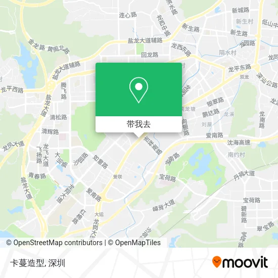 卡蔓造型地图