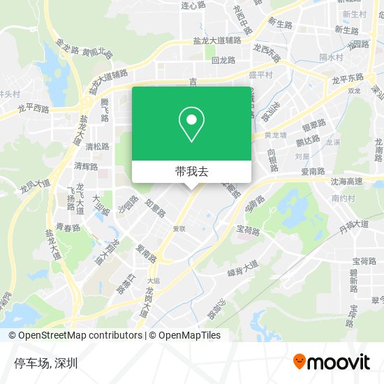 停车场地图