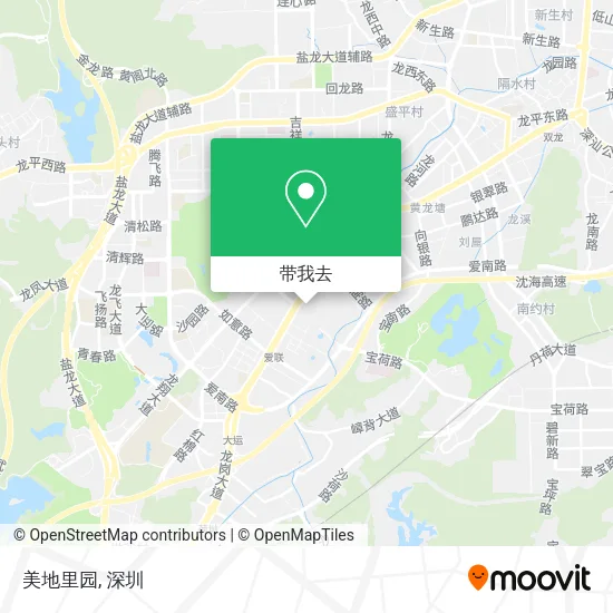 美地里园地图
