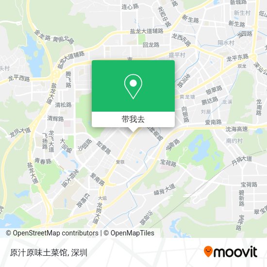 原汁原味土菜馆地图