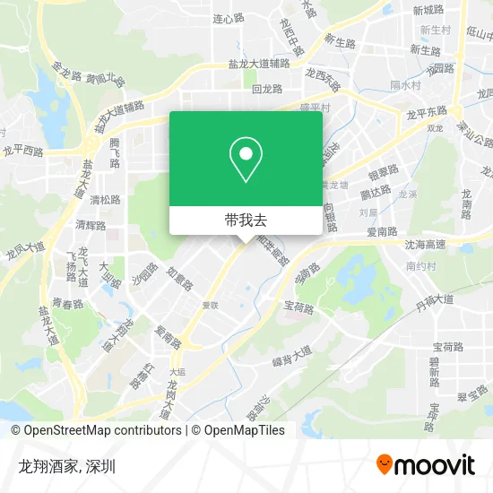 龙翔酒家地图