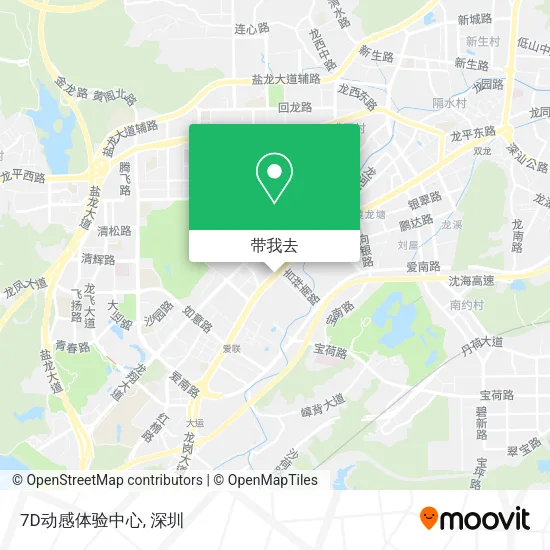 7D动感体验中心地图