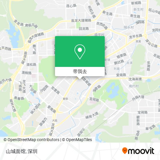 山城面馆地图