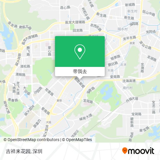 吉祥来花园地图
