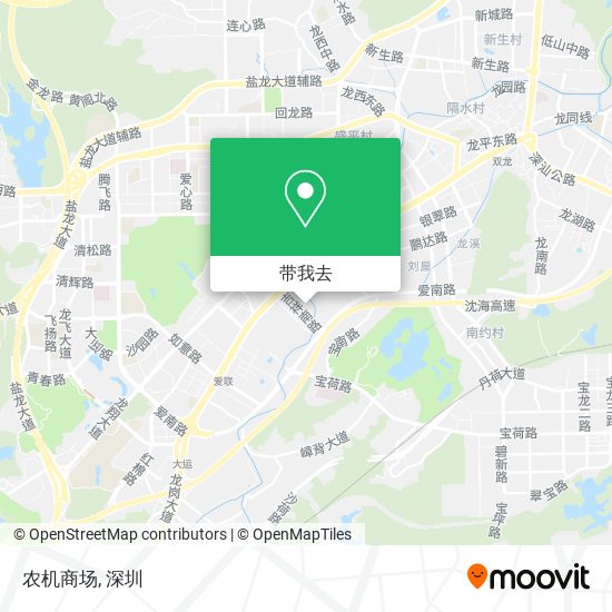 农机商场地图
