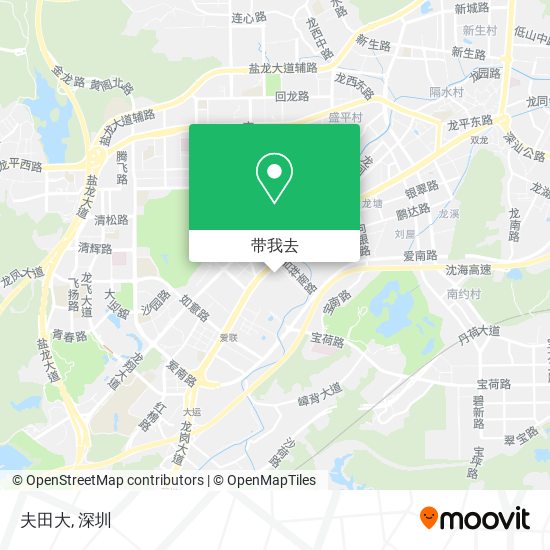 夫田大地图