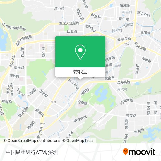 中国民生银行ATM地图