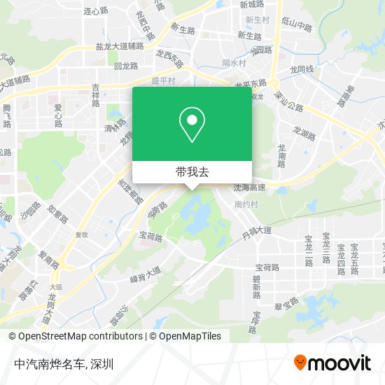 中汽南烨名车地图