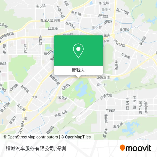 福城汽车服务有限公司地图