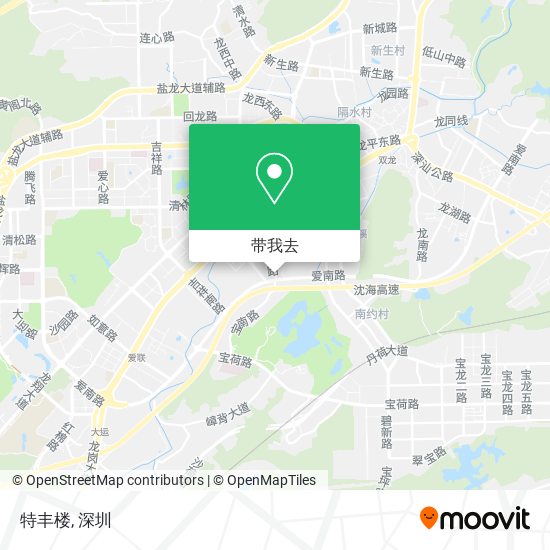 特丰楼地图