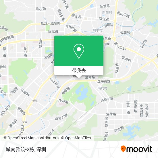 城南雅筑-2栋地图