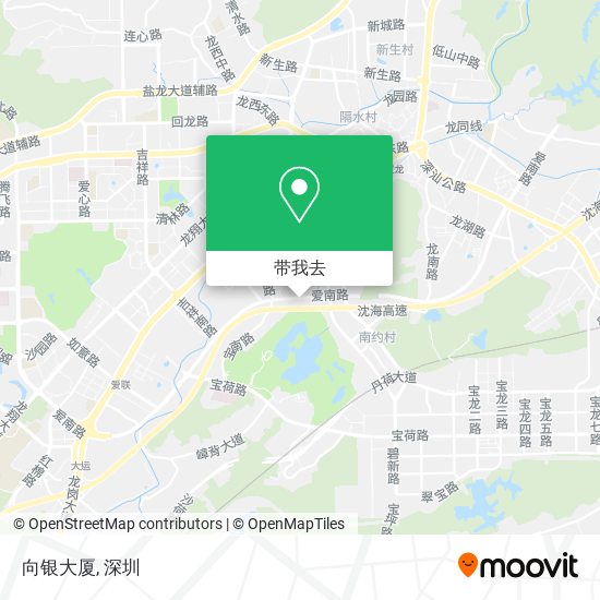 向银大厦地图