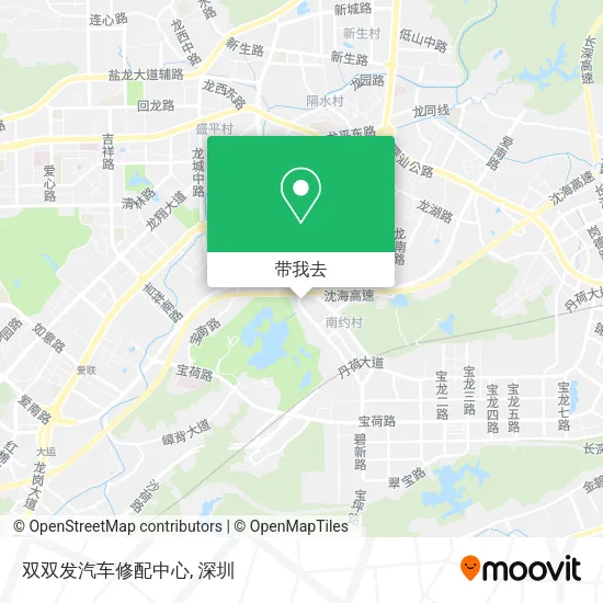 双双发汽车修配中心地图