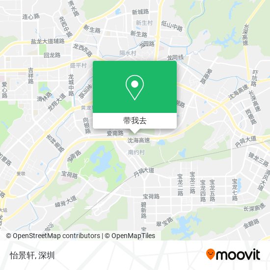 怡景轩地图