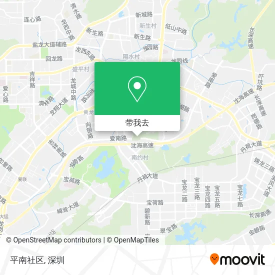 平南社区地图