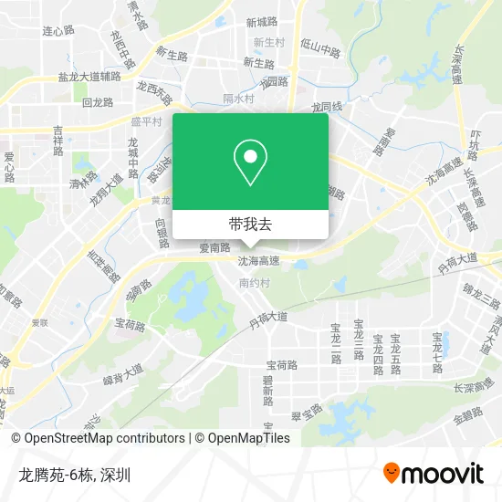 龙腾苑-6栋地图
