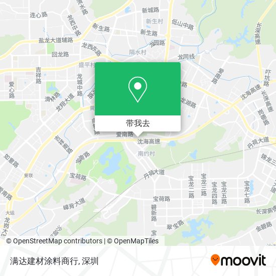 满达建材涂料商行地图