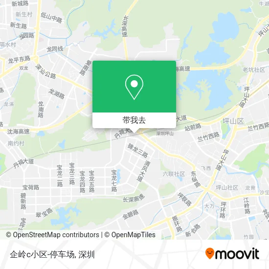 企岭c小区-停车场地图