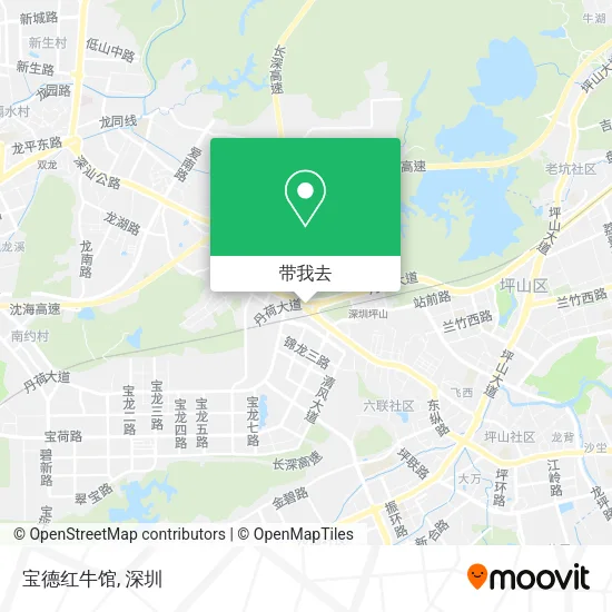 宝德红牛馆地图