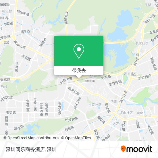 深圳同乐商务酒店地图