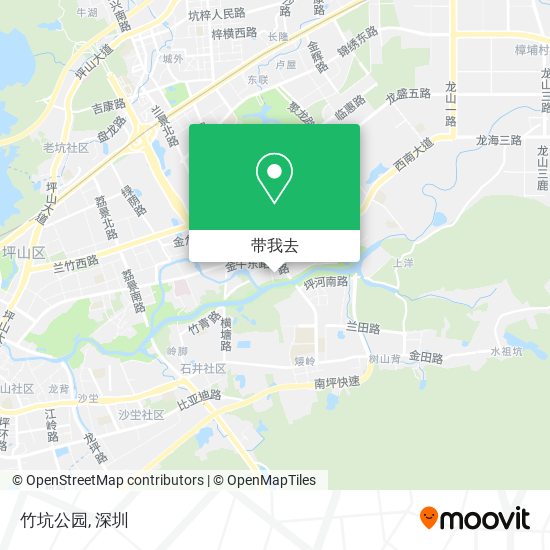 竹坑公园地图