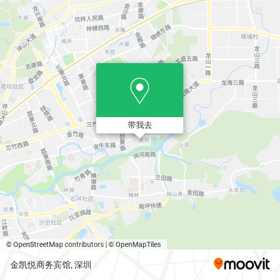 金凯悦商务宾馆地图