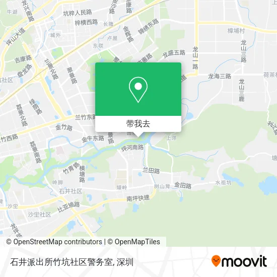 石井派出所竹坑社区警务室地图