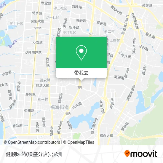 健鹏医药(联盛分店)地图