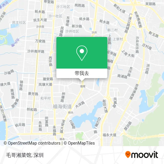 毛哥湘菜馆地图