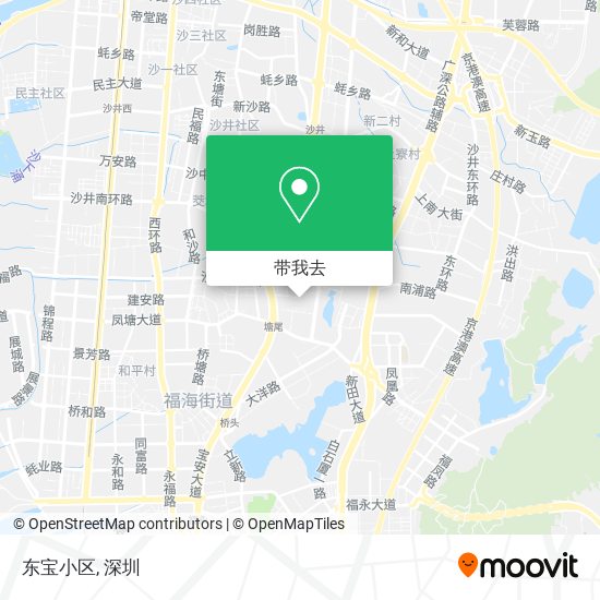 东宝小区地图