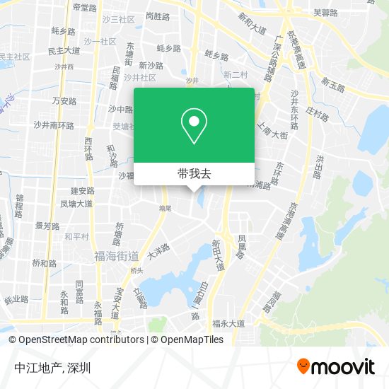 中江地产地图