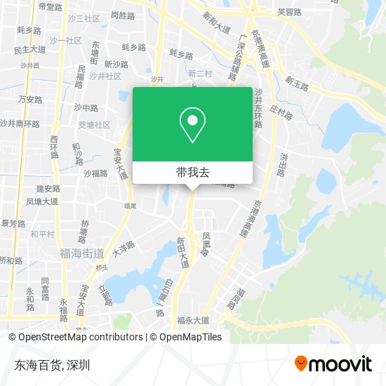 东海百货地图