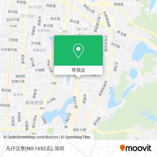 凡仔汉堡(NO.1652店)地图