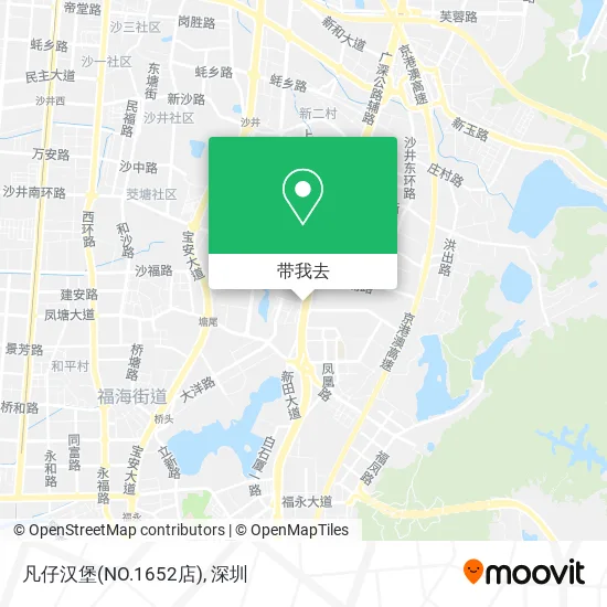 凡仔汉堡(NO.1652店)地图
