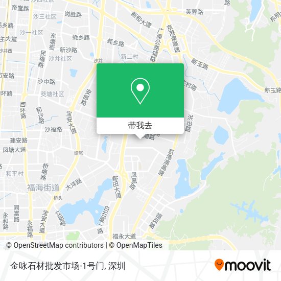金咏石材批发市场-1号门地图