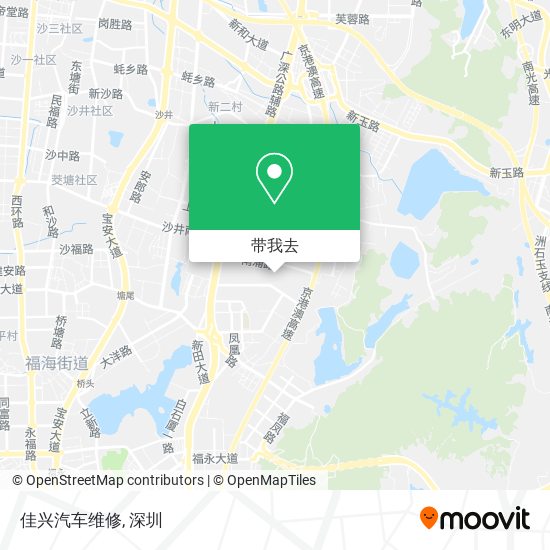 佳兴汽车维修地图