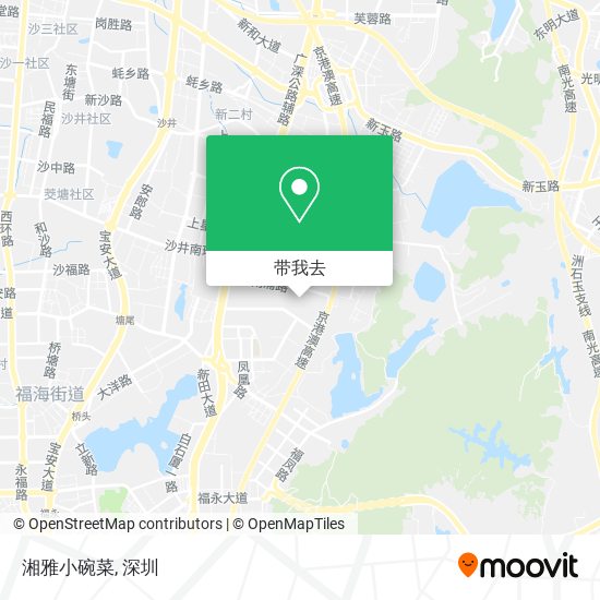 湘雅小碗菜地图