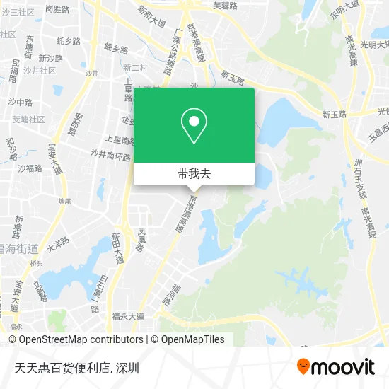 天天惠百货便利店地图