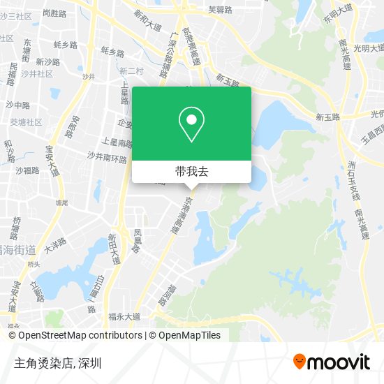 主角烫染店地图