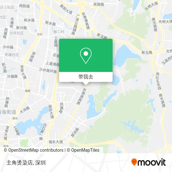 主角烫染店地图