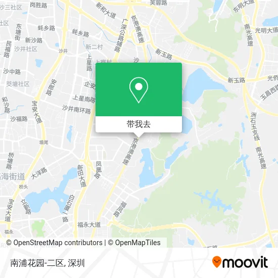 南浦花园-二区地图