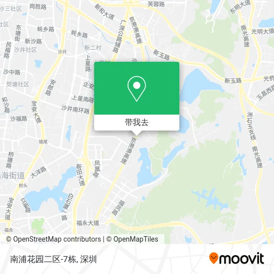 南浦花园二区-7栋地图