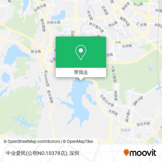 中业爱民(公明NO.10378店)地图