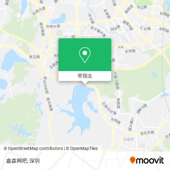 鑫森网吧地图