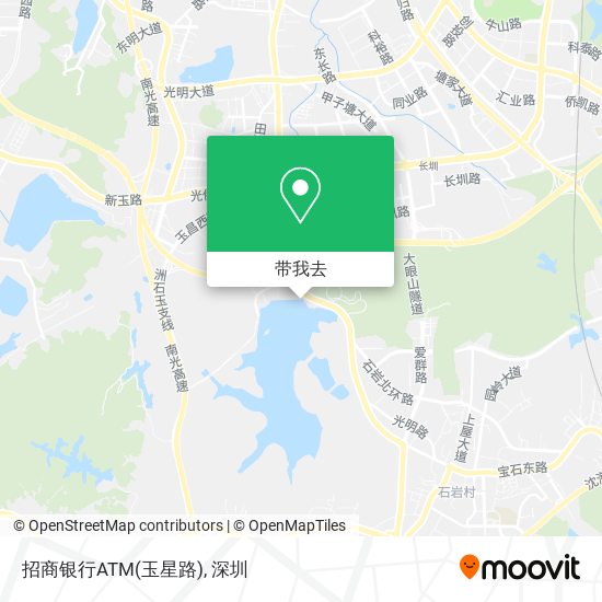 招商银行ATM(玉星路)地图